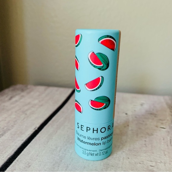 Last 1 🎀 Sephora Collection Lip Balm In Watermelon 0.12 Oz Full Size. - Picture 2 of 3